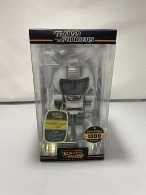 Hikari Japanese Vinyl Silver Bumblebee Tranformers Limited Edition Of 1,000